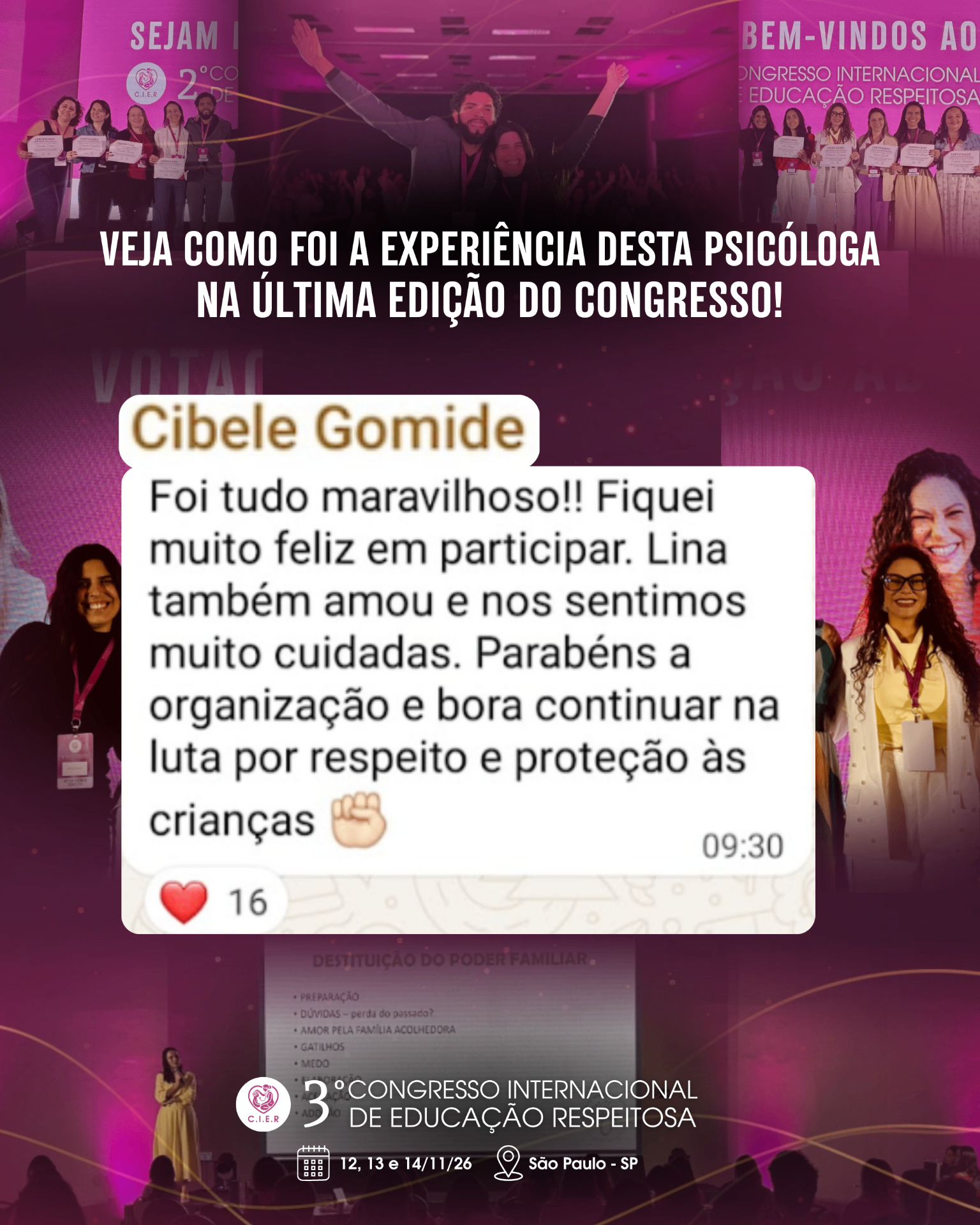 Cibele Gomide — Psicóloga